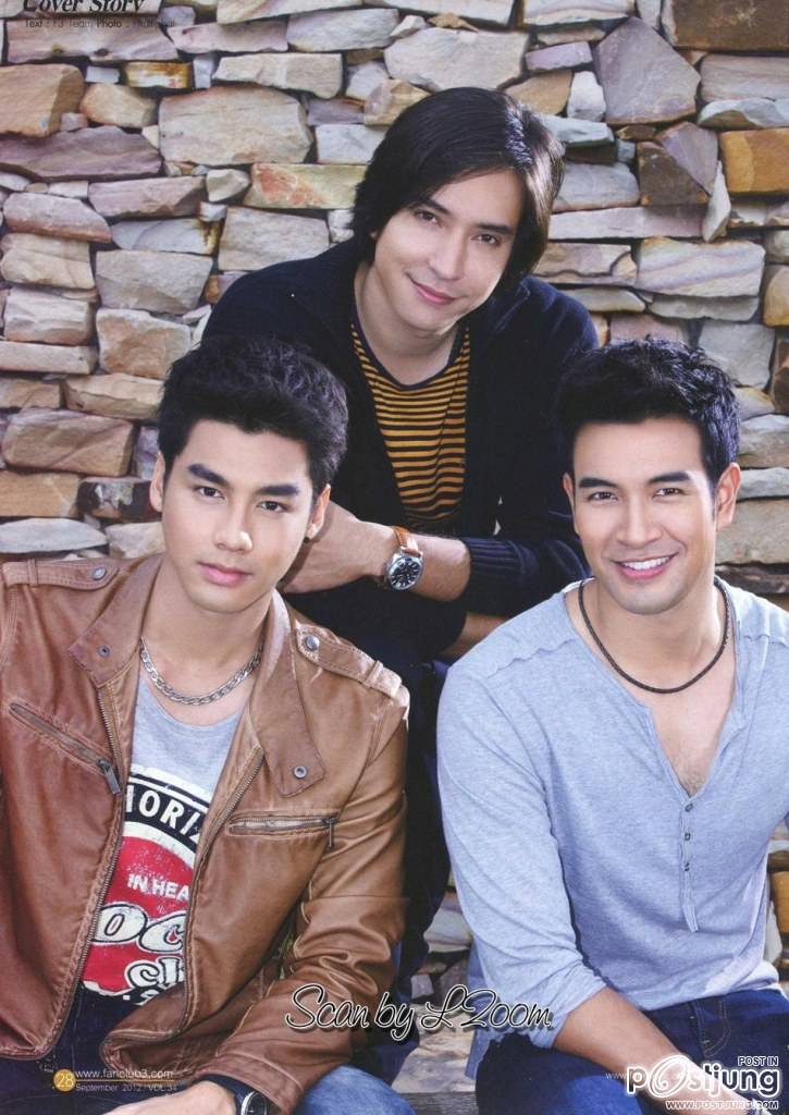 The Sixth Sense สื่อรักสัมผัสหัวใจ @ F3 TV3 FAN CLUB'S MAGAZINE  September 2012