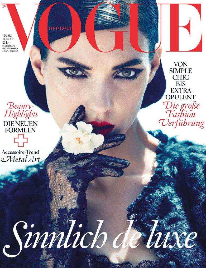 Kati Nescher @ Vogue Germany October 2012