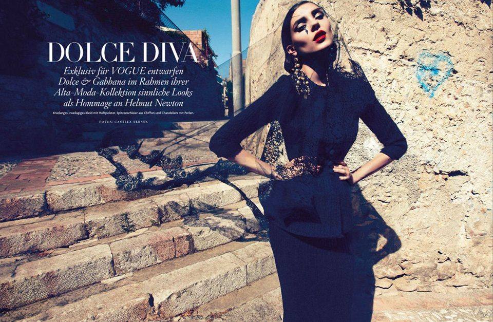 Kati Nescher @ Vogue Germany October 2012