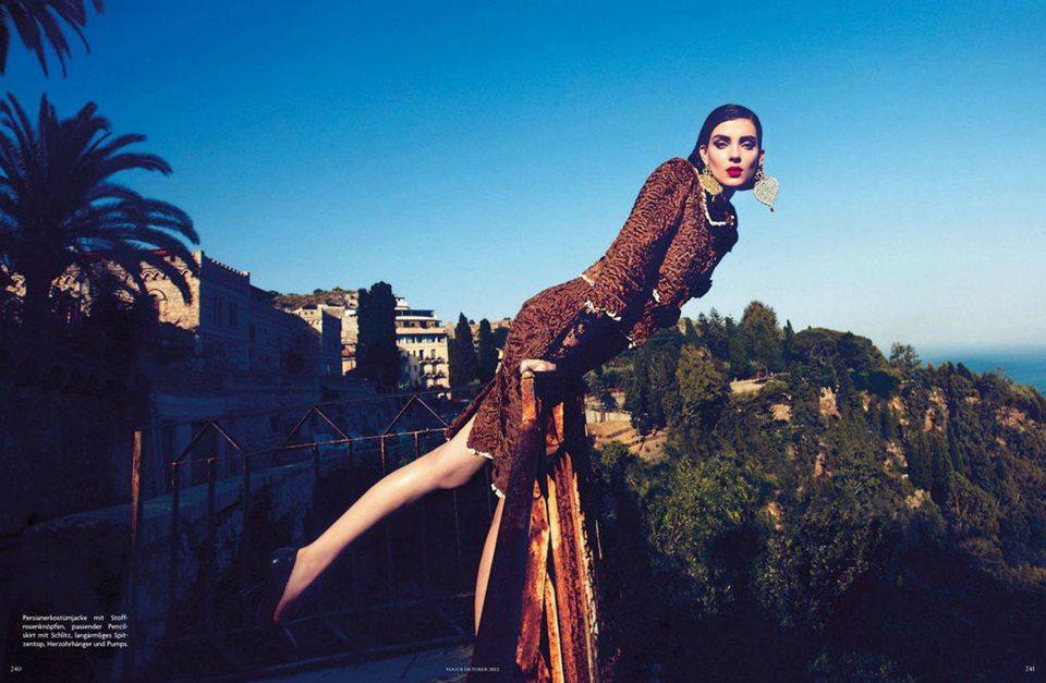 Kati Nescher @ Vogue Germany October 2012