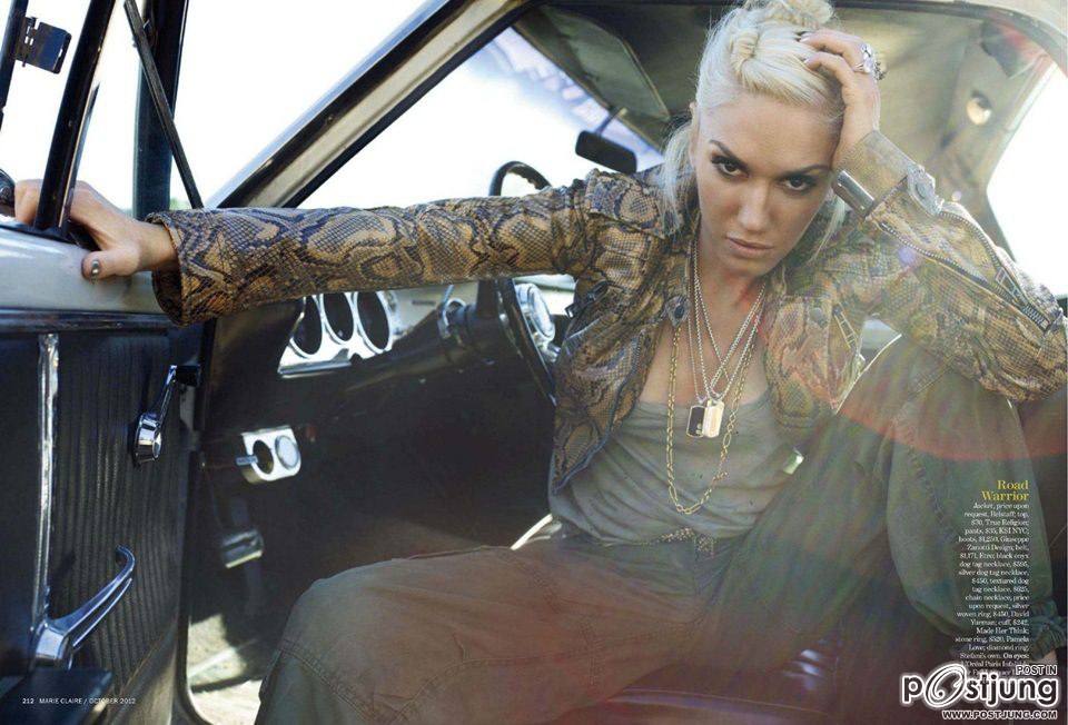 Gwen Stefani @ Marie Claire US October 2012