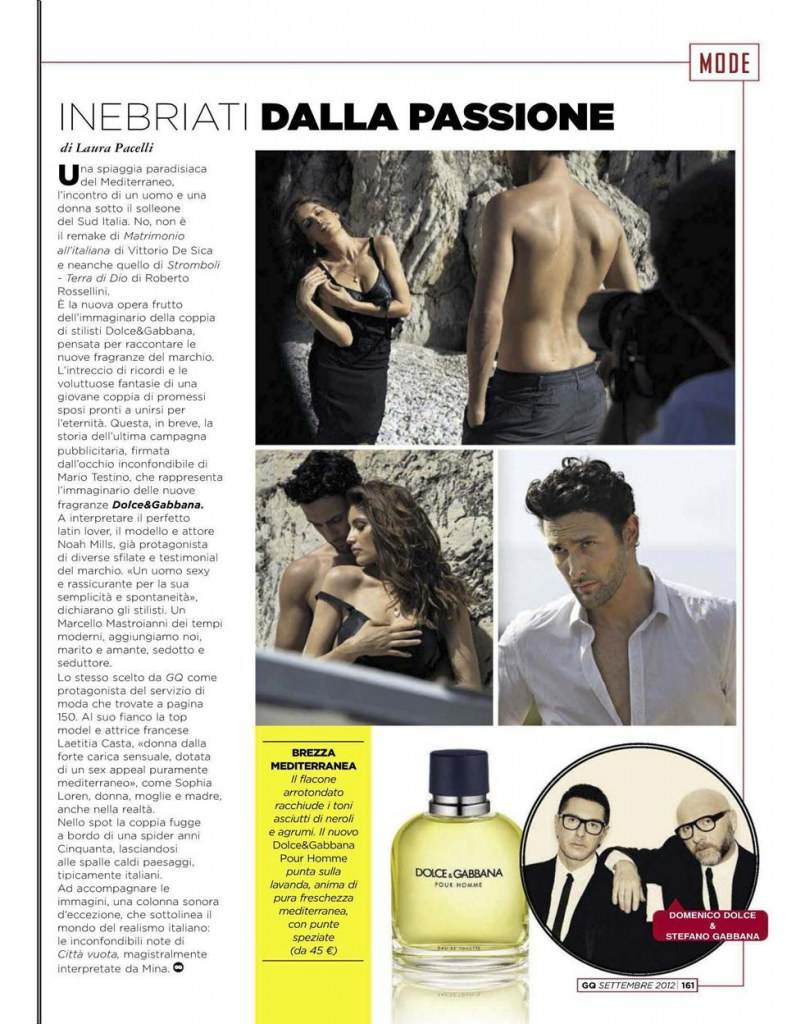 Dolce & Gabbana "Pour Femme" & "Pour Homme" Fragrance