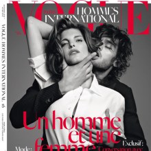 Marlon & Stephanie @ Vogue Hommes International F/W 2012