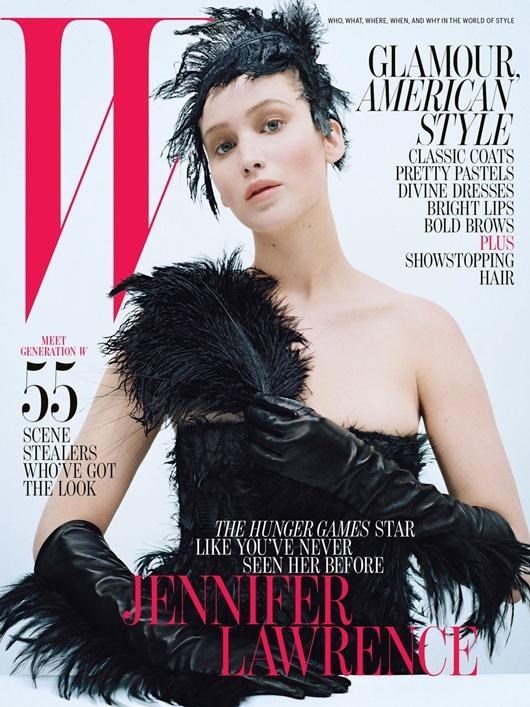 Jennifer Lawrence @ W Magazine October 2012