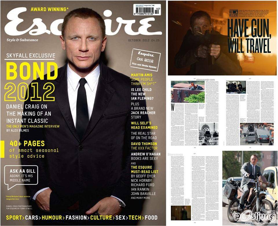 Daniel Craig @ Esquire UK October 2012