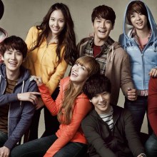 Super Junior & F(x) Photoshoot for SPAO