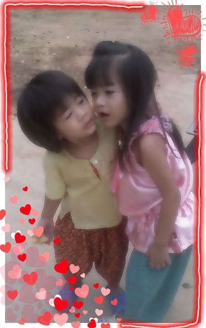 น้องใบข้าว กับ น้องต้นกล้า