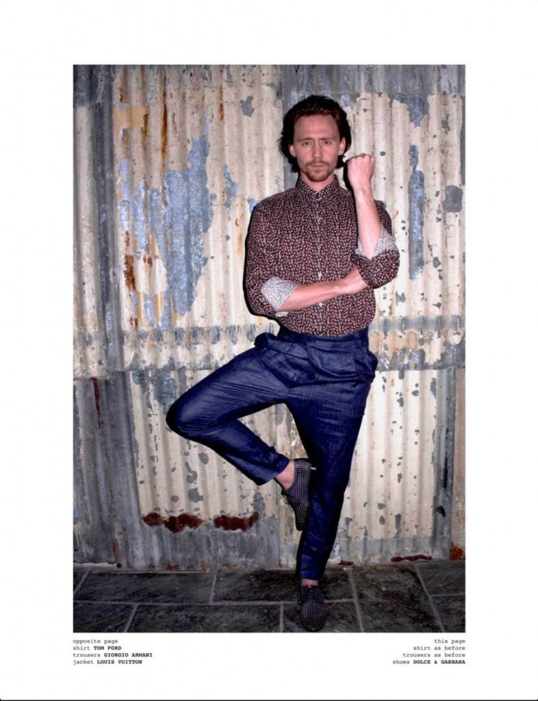 Tom Hiddleston @ 1883 Magazine September 2012