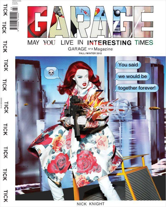 Lindsey Wixson @ Garage Magazine no.3 F/W 2012