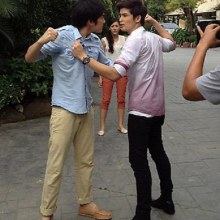 เบื้องหลัง ตูมตาม   จากกองละครแผนรักแผนร้าย