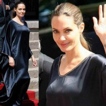 ภาพล่าสุดของ Angelina Jolie ที่ตุรกี ขณะปฏิบัติภารกิจนางงามออกงานและเยี่ยมแคมป์ผู้ลี้ภัย