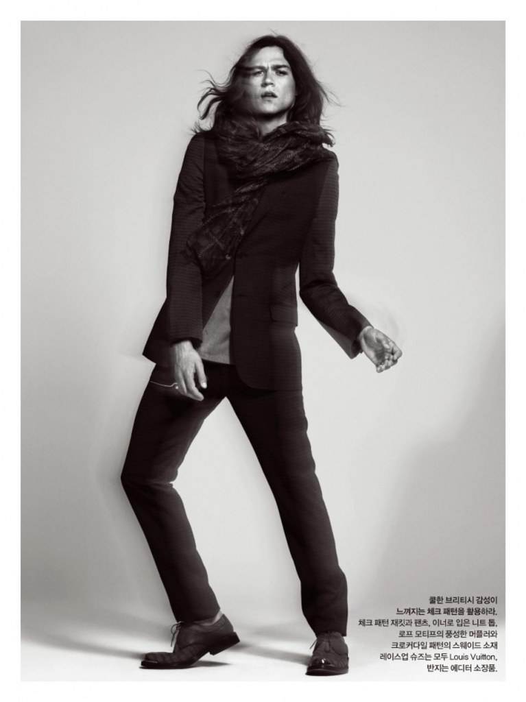Miles McMillan @ Harper's Bazaar Man Korea September 2012