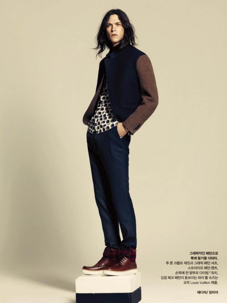 Miles McMillan @ Harper's Bazaar Man Korea September 2012