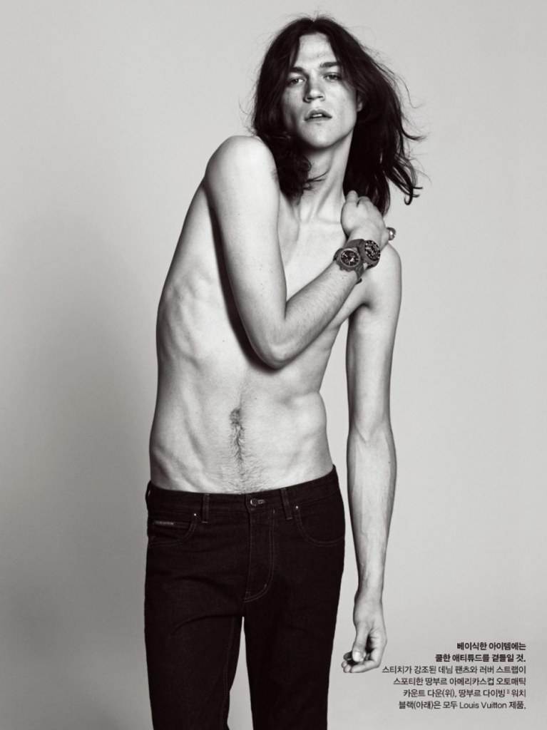 Miles McMillan @ Harper's Bazaar Man Korea September 2012