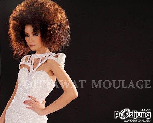 พี่บี"น้้าทิพย์ ถ่ายแฟชั่นชุดสวยๆ จากห้องเสื้อ DITTAWAT MOULAGE