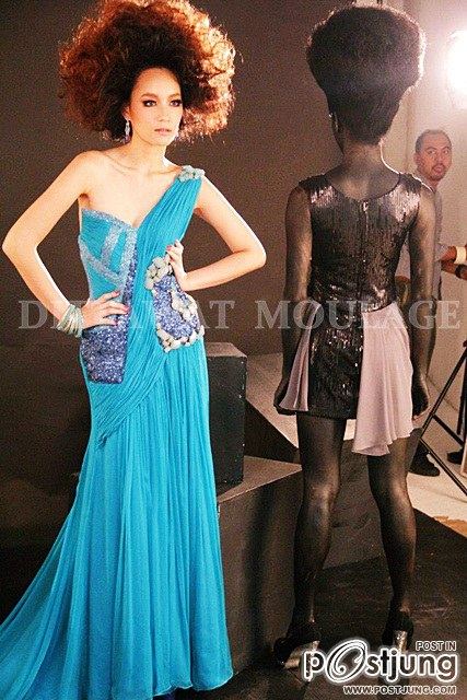 พี่บี"น้้าทิพย์ ถ่ายแฟชั่นชุดสวยๆ จากห้องเสื้อ DITTAWAT MOULAGE