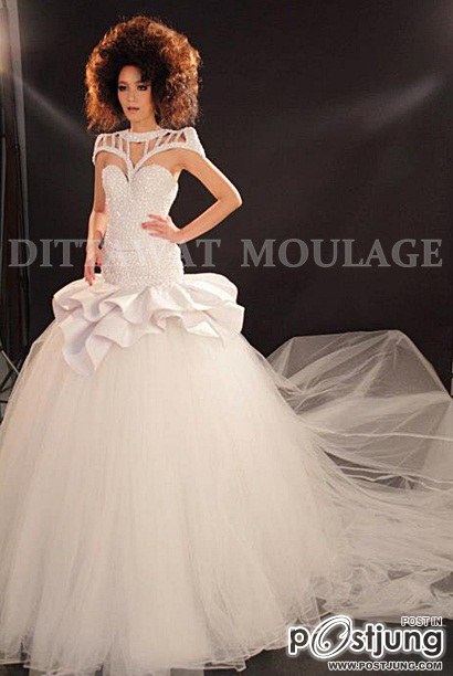 พี่บี"น้้าทิพย์ ถ่ายแฟชั่นชุดสวยๆ จากห้องเสื้อ DITTAWAT MOULAGE