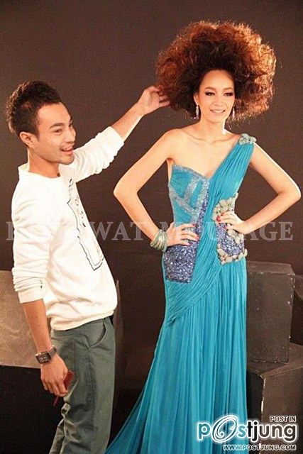 พี่บี"น้้าทิพย์ ถ่ายแฟชั่นชุดสวยๆ จากห้องเสื้อ DITTAWAT MOULAGE