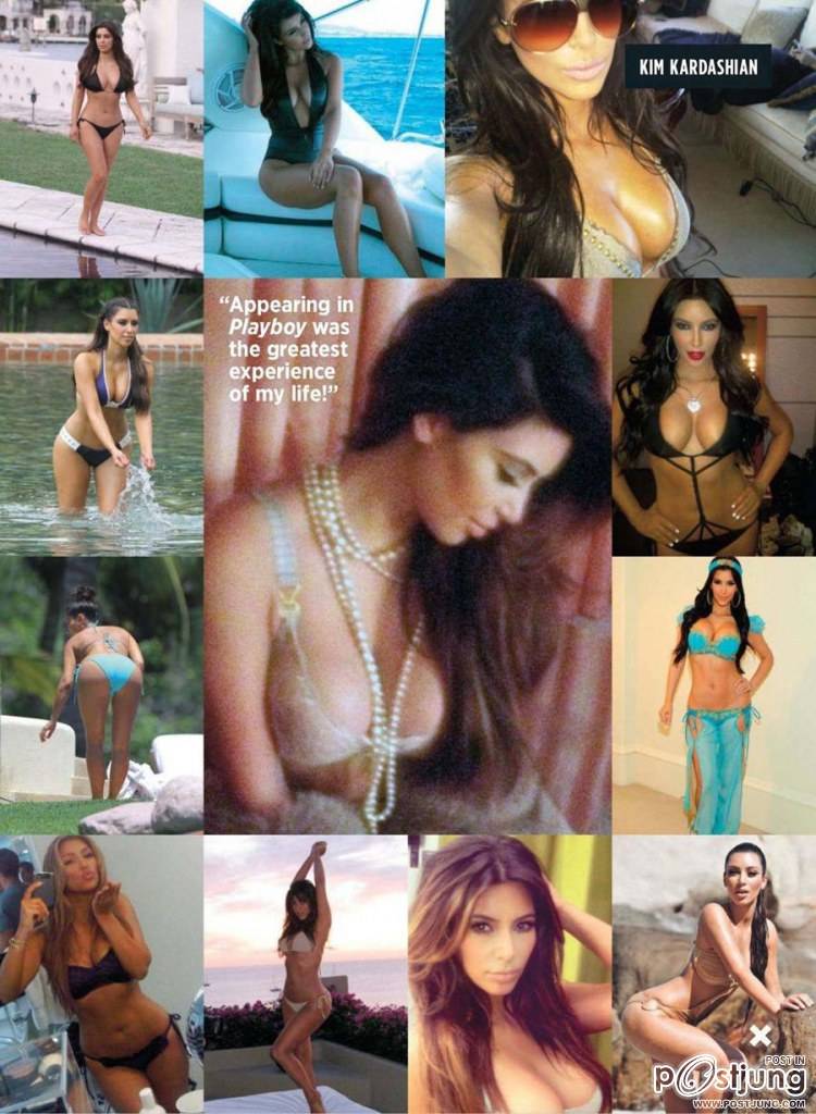Kim Kardashian @ Nuts UK Magazine September 2012