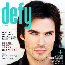 Ian Somerhalder @ Defy Magazine Fall 2012