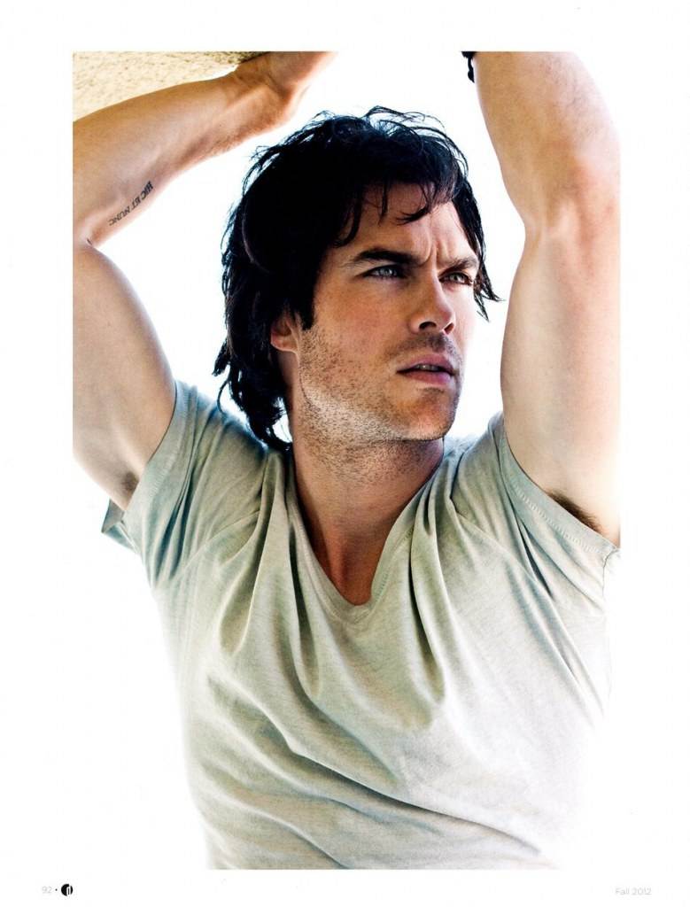 Ian Somerhalder @ Defy Magazine Fall 2012