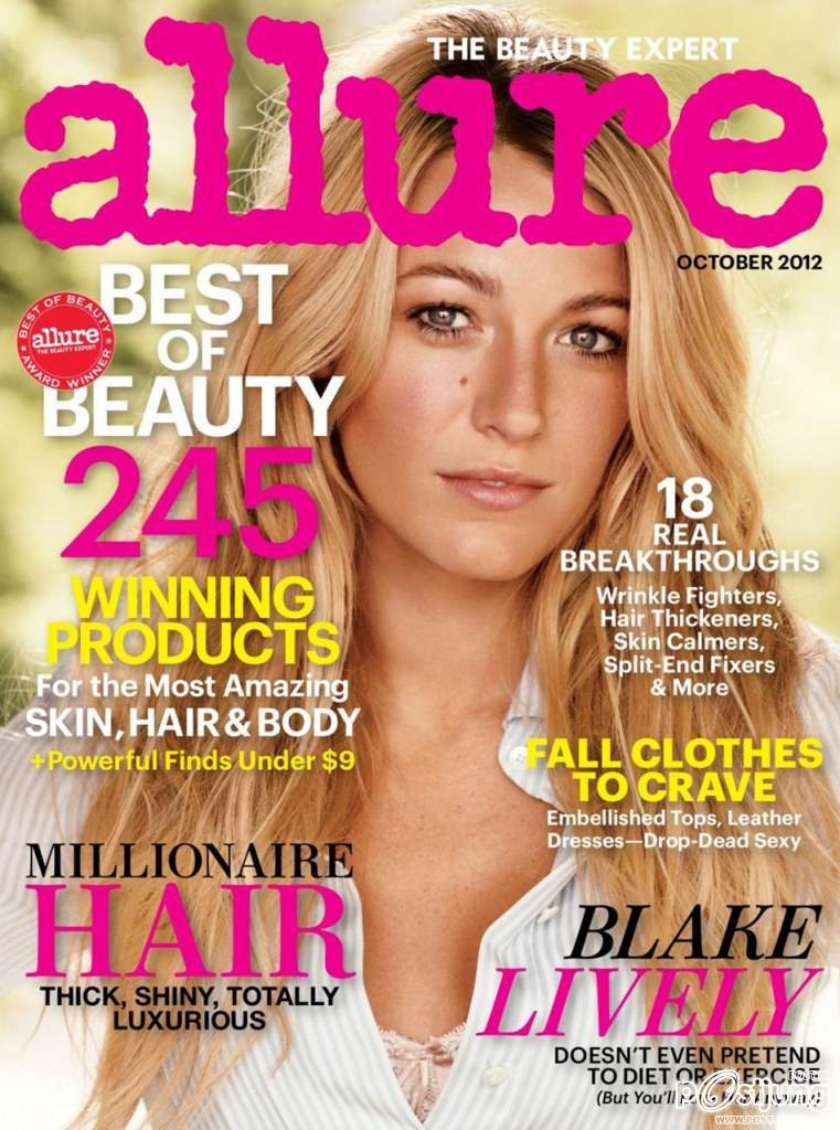 Blake Lively @ Allure October 2012