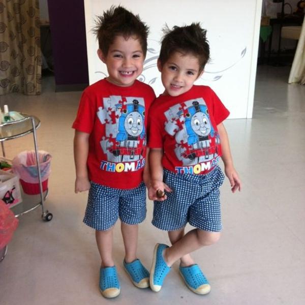 เฮเดน โจชัว ฟิชเชอร์ ฝาแฝดสุดแสบ หลาน เติ้ล ตะวัน