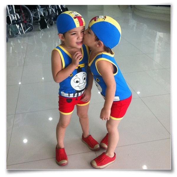 เฮเดน โจชัว ฟิชเชอร์ ฝาแฝดสุดแสบ หลาน เติ้ล ตะวัน