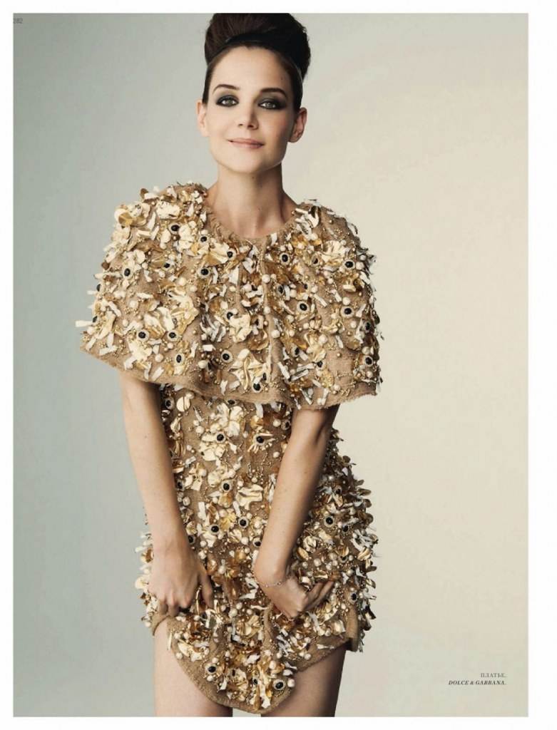 Katie Holmes @ Harper's Bazaar Russia October 2012
