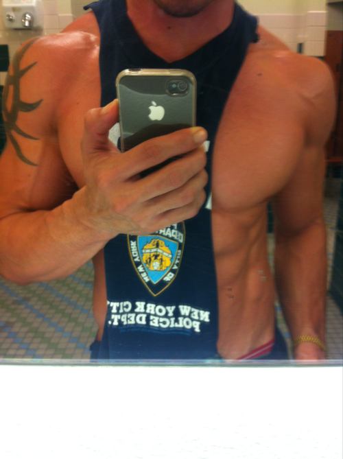 Muscular Asian men