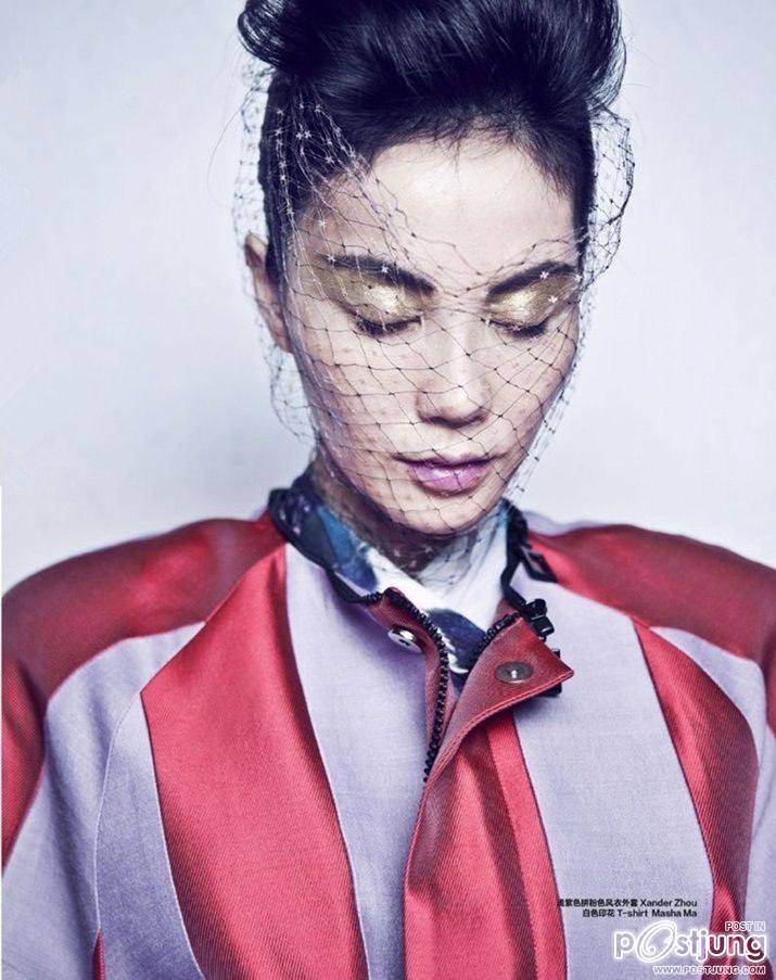 Faye Wong @ Harper's Bazaar China October 2012