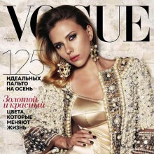 Scarlett Johansson @ Vogue Russia October 2012