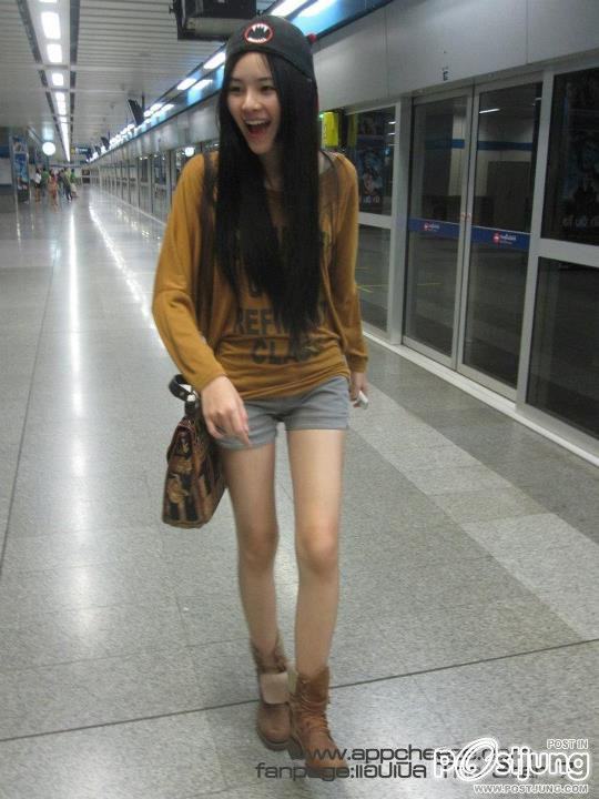 แอปเปิ้ล The Star 7 ขาว หุ่นดี  ขาสวย+ขายาว ม๊วกกกก