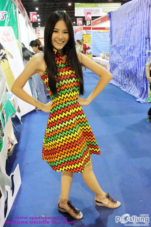 แอปเปิ้ล The Star 7 ขาว หุ่นดี  ขาสวย+ขายาว ม๊วกกกก