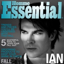 Ian Somerhalder @ Essential Homme Sep./Oct. 2012