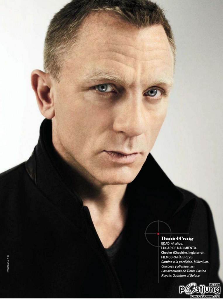 Daniel Craig @ GQ France October 2012