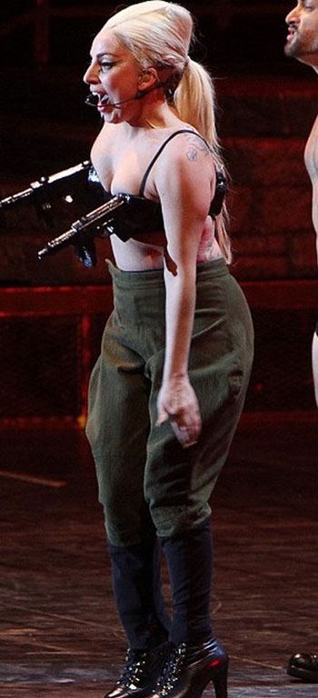 Lady Gaga ลุคใหม่  อ้วนขึ้น 11 กิโล