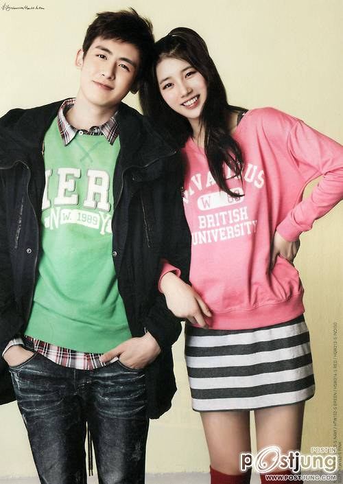 2PM Nick Khun and Miss A - Edwin Spring 2012