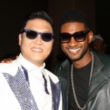 Psy Teaches Usher 'Gangnam Style' Dance at iHeartRadio!