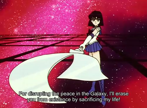 คนรัก Sailor Saturn