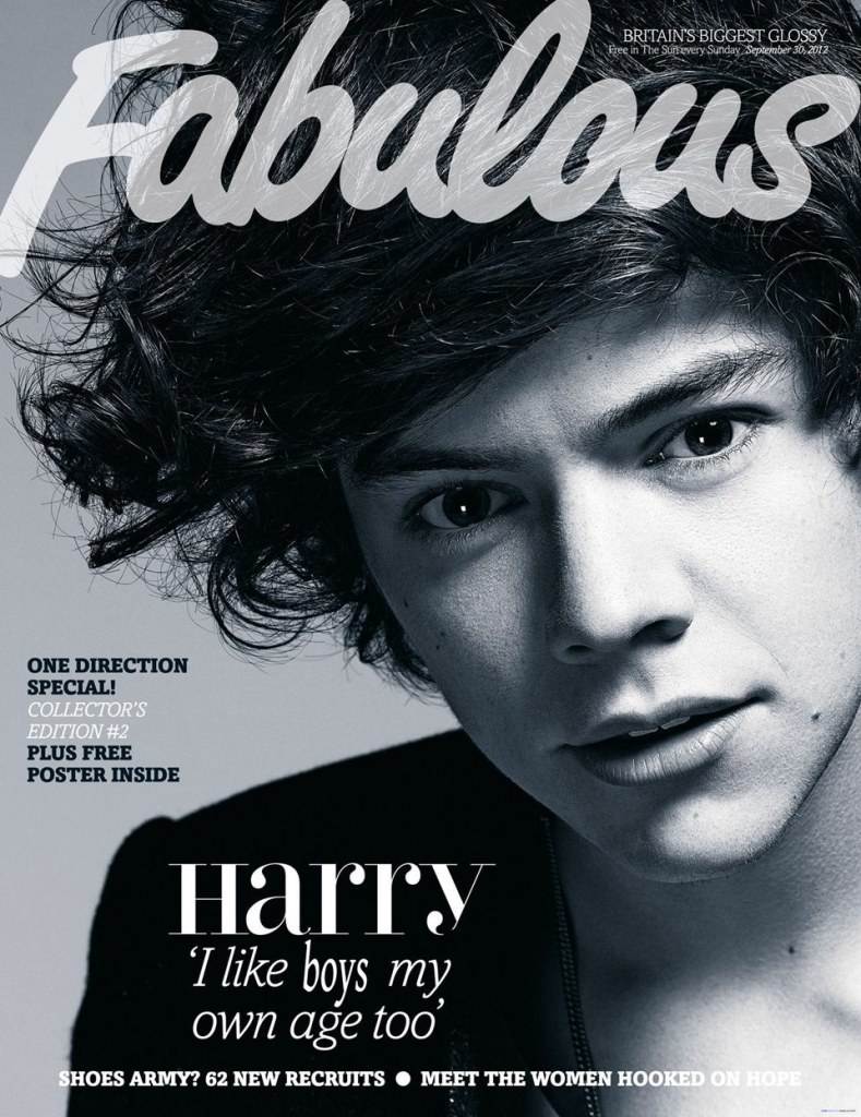 One Direction @ Fabulous UK Magazine September 2012