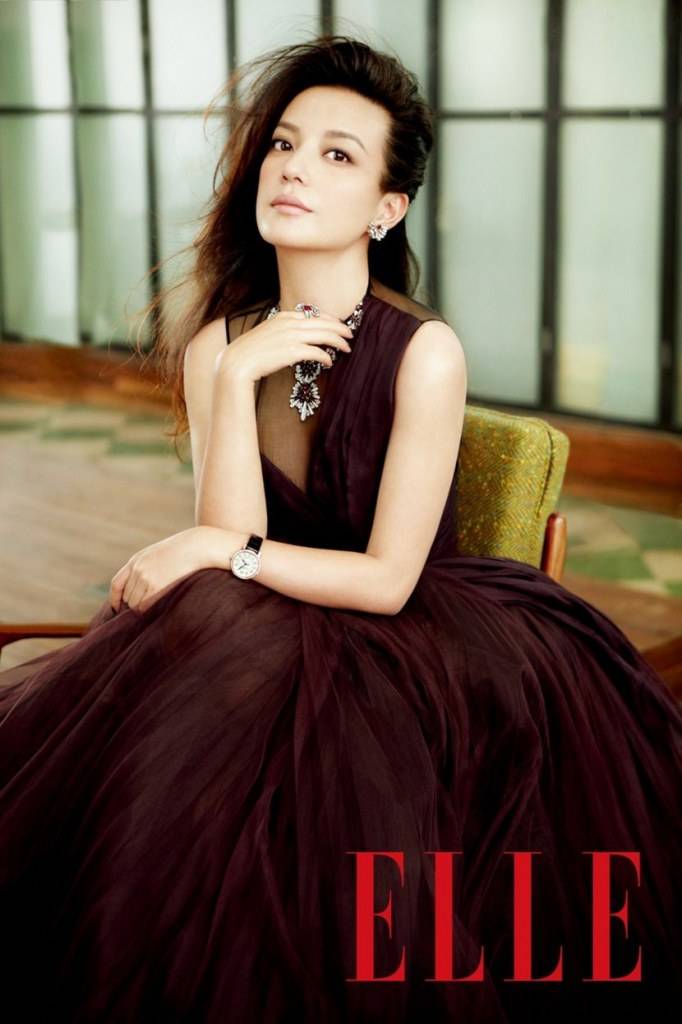 Zhao Wei @ ELLE China October 2012