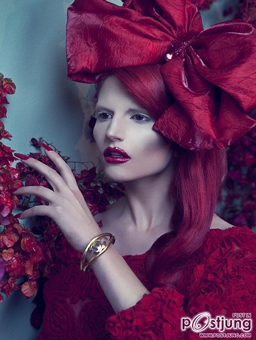 Vamp Red Looks  Factice Magazine