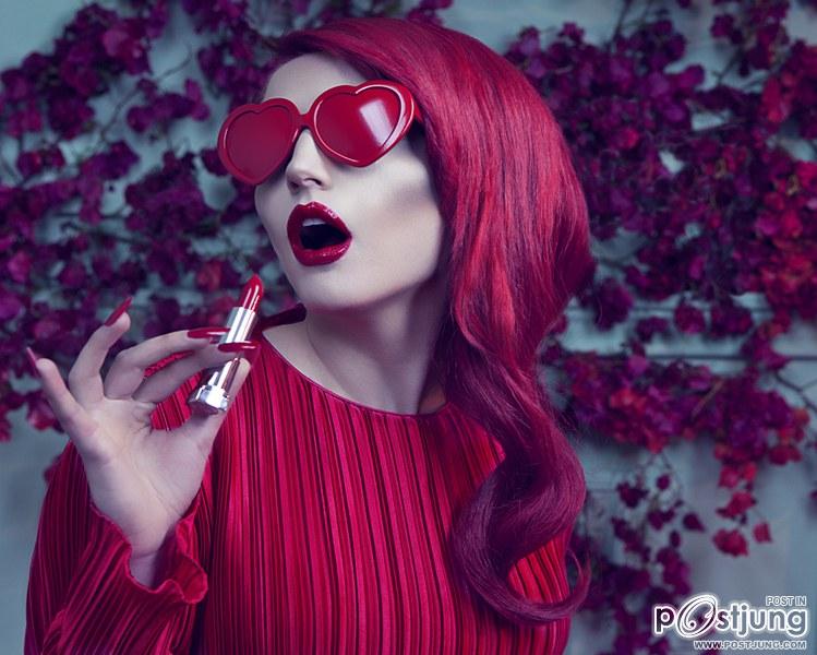Vamp Red Looks  Factice Magazine