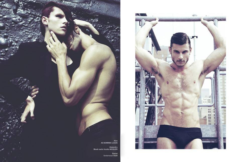 Daniel Garofali & Alejandro Salgueiro @ Lash Magazine