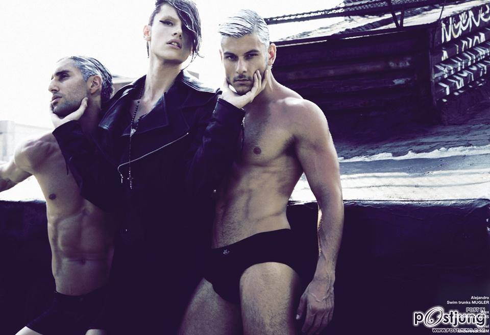 Daniel Garofali & Alejandro Salgueiro @ Lash Magazine