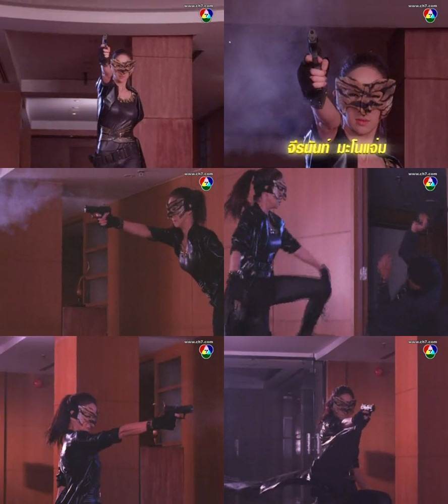 ยุ้ย จีรนันท์มาในหมาดนางเสือ สุดเท่เเละเซ็กซี่