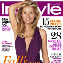 Gwyneth Paltrow @ InStyle October 2012