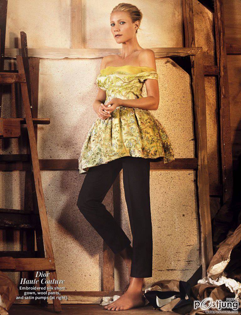 Gwyneth Paltrow @ InStyle October 2012