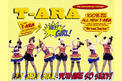 the new single of t ara "sexy love"